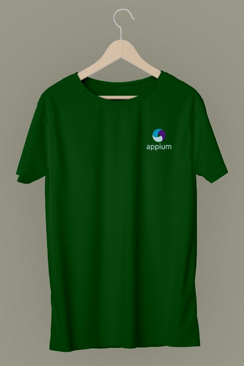 Appium Automation Tool Pocket Logo– Programmer TShirt - MerchShop
