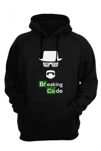 Breaking-Code-black-hoodie