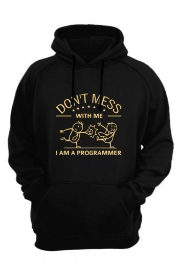 Don’t mess with me-black-hoodie