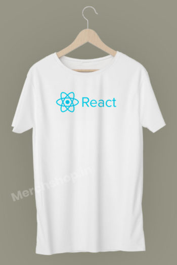 React Js Javascript Logo - Programmer/Coding TShirt - MerchShop