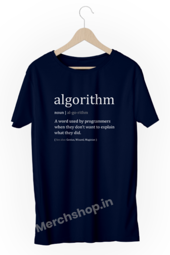 Algorithm-Definition-for-Software-Developer-and-Administrator-Funny-Programmer-Coding-geek-developer-navy-blue-tshirt