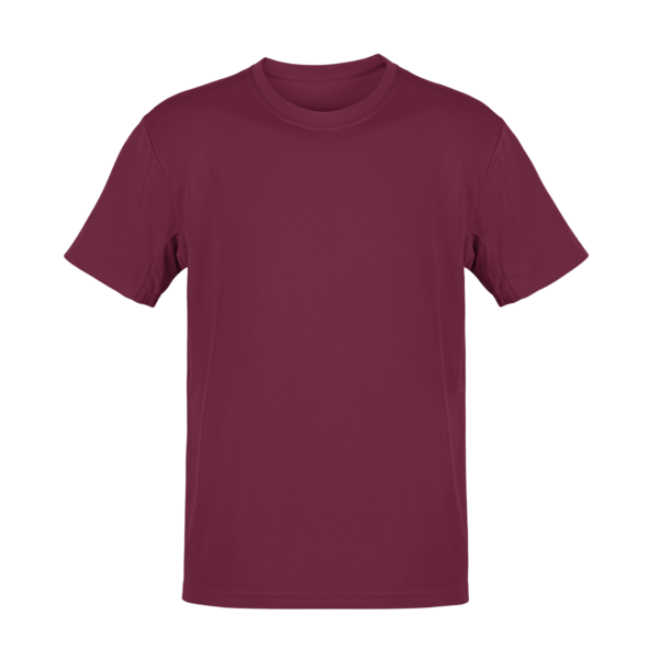 Plain-Maroon-Half-Sleeve-T-Shirt